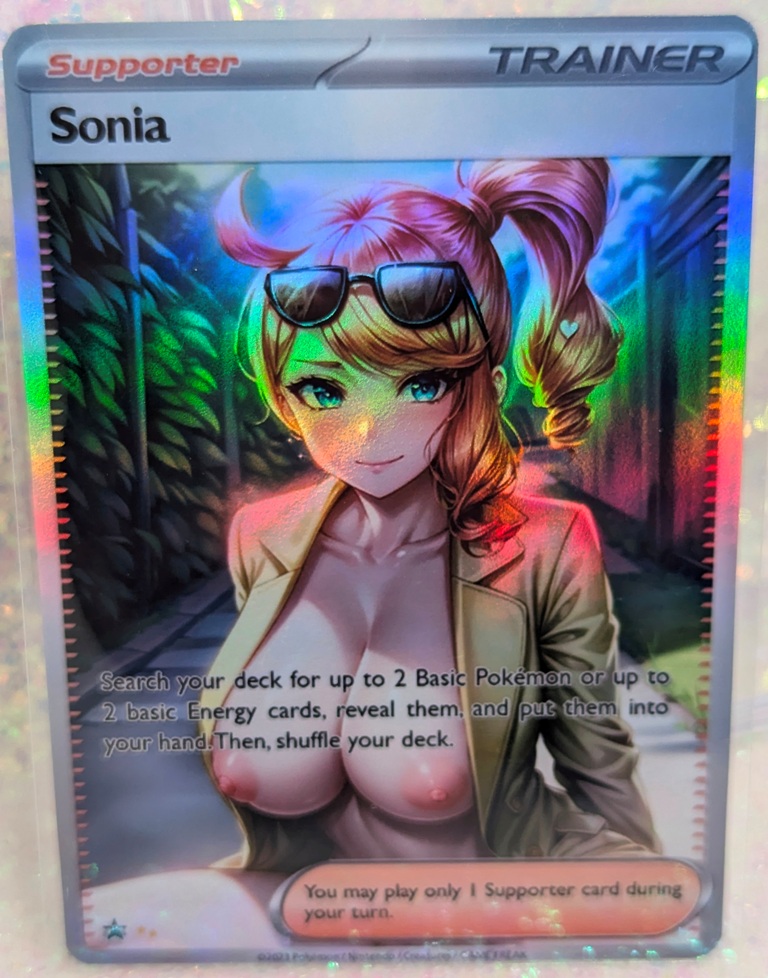 B2P43-1 Holofoil Card - Poke Trainer Sonia