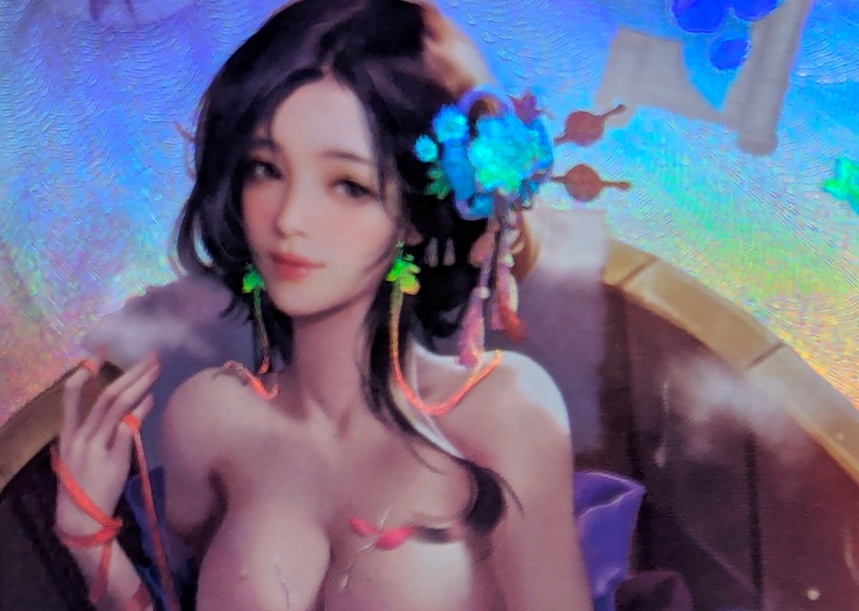 B3P9-3 Holofoil Card - Asian Beauty 2