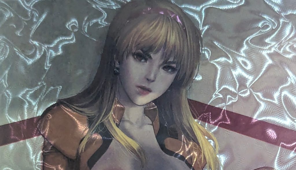 B3P16-4 Holofoil Card - Floral Flash 1 Asuka Langley