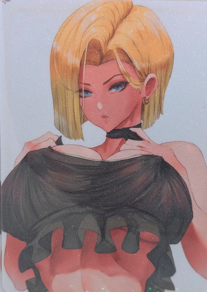 B3P36-5 Glitter Sexy Card - Android 18 - Image 2