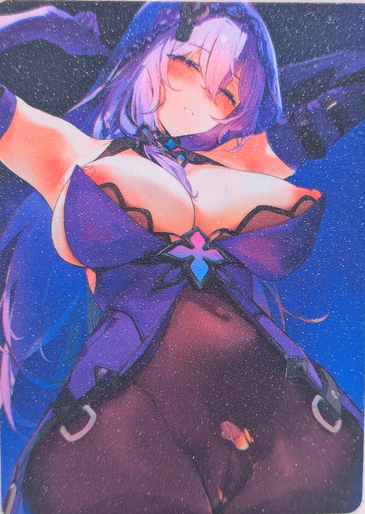 B3P40-8 Glitter Sexy Card - Genshin Impact -