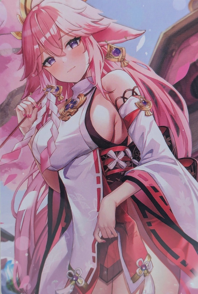 B3P51-1 Holofoil Sexy Card - Yae Miko - Image 3