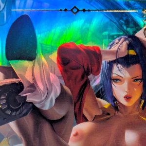 B3P56-5 Holofoil Cartoon Beauty Card - Faye Valentine
