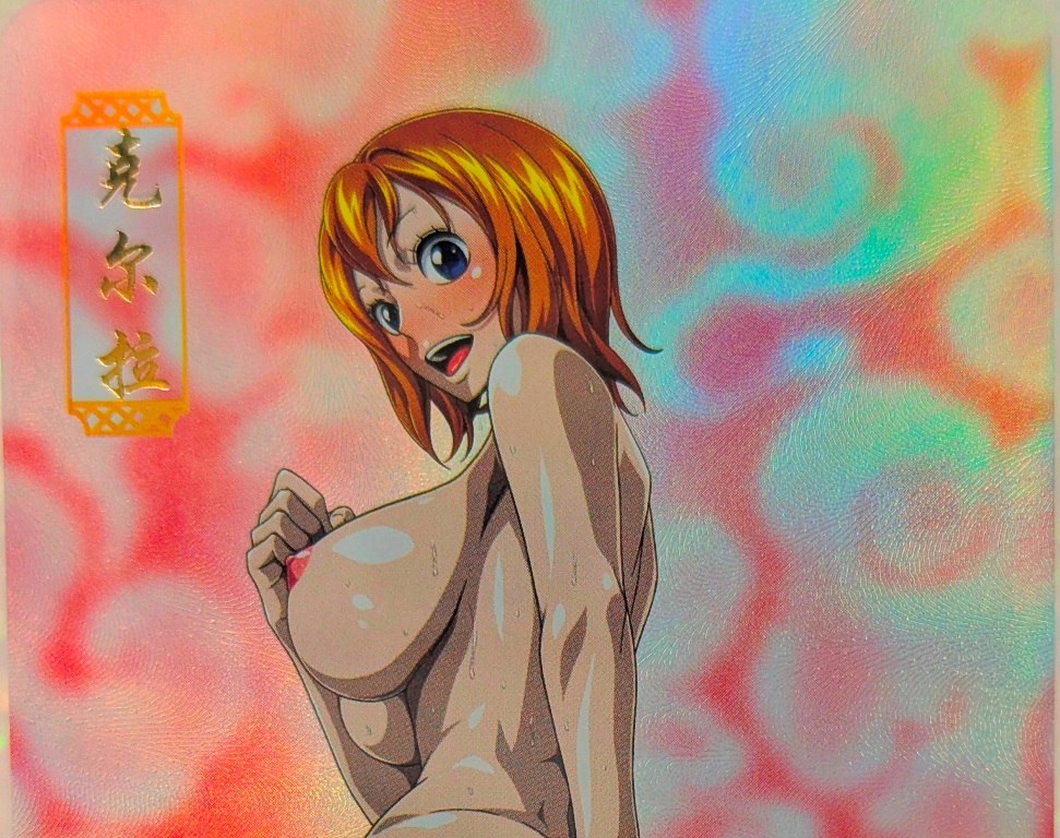 B4P8-6 Holofoil Sexy Card - One Piece - Nami