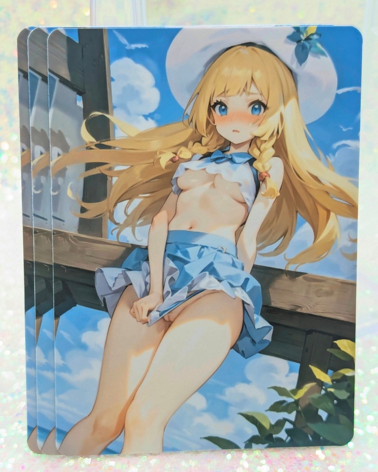 B4P27-4 Sexy Reveal Card - Poke Trainer Lillie