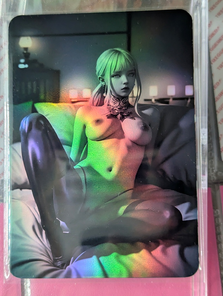 B6P4-8 Holofoil Sexy Reveal - AI Beauty