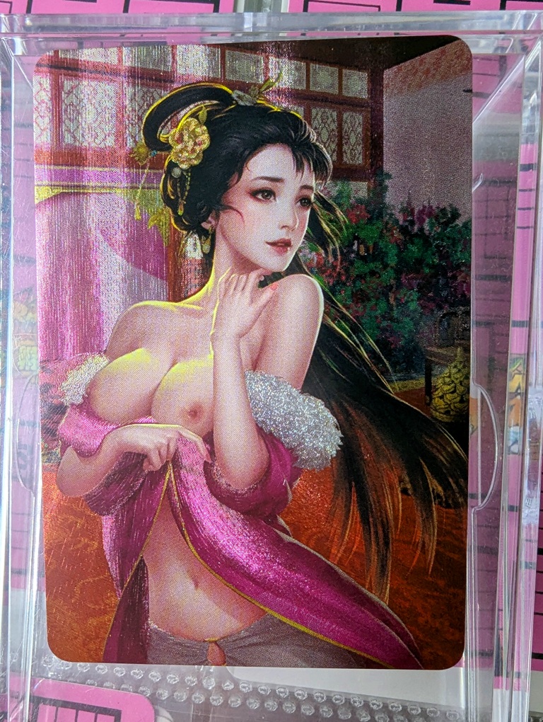 B5P28-3 Holofoil Sexy Card - Romance of The Three Kingdoms