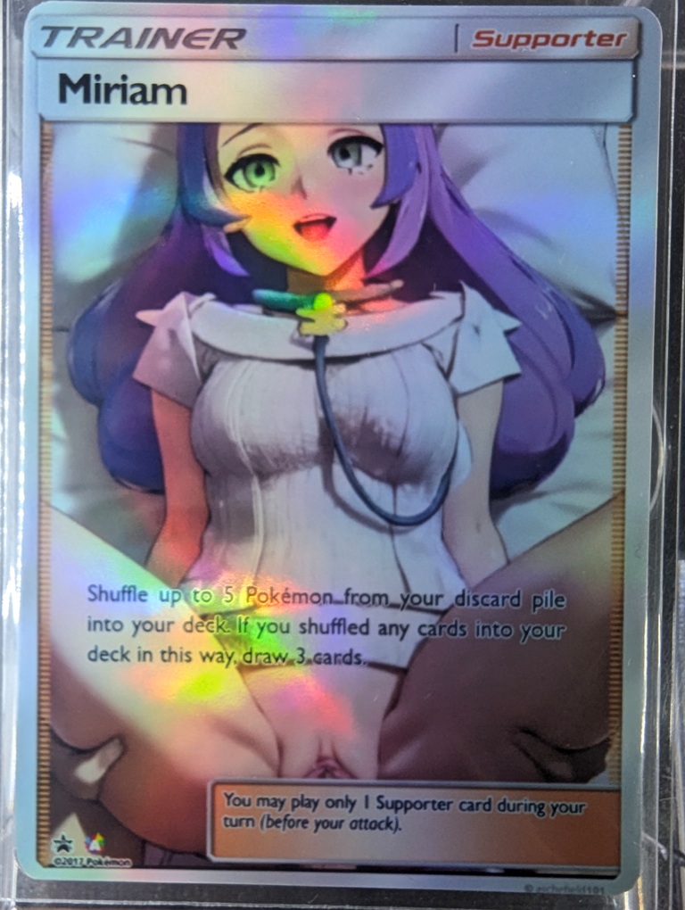 B5P32-5 Holofoil Sexy Card - Poke Trainer - Miriam