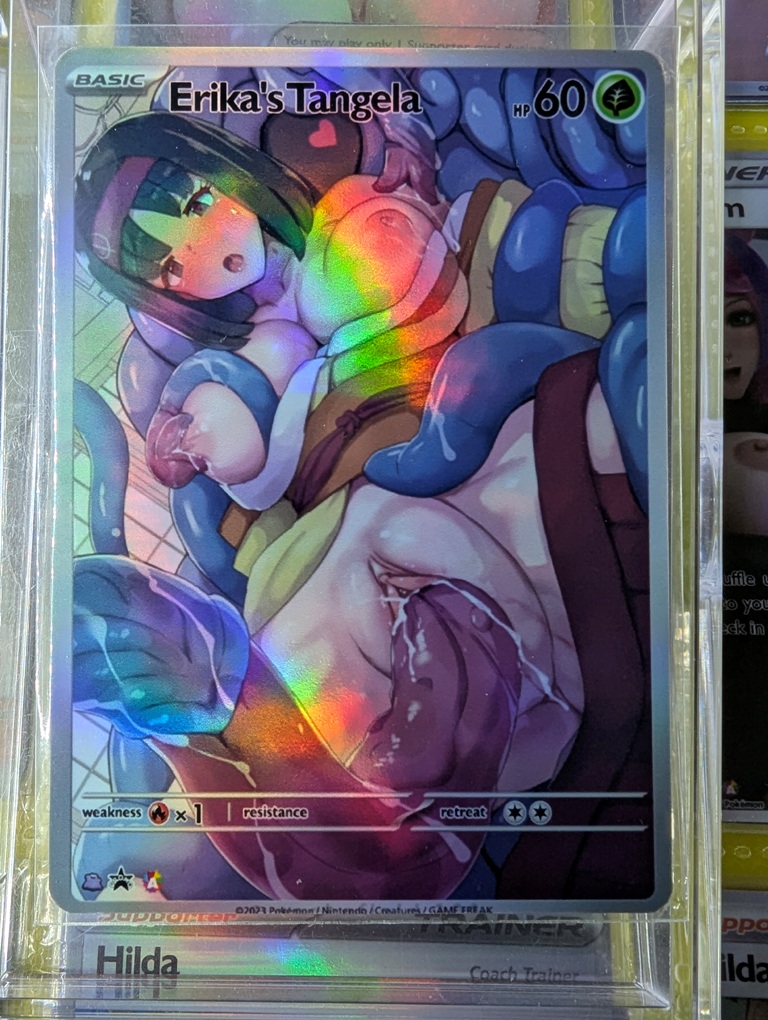 B5P33-2 Holofoil Sexy Card - Poke Trainer - Erika's Tangela