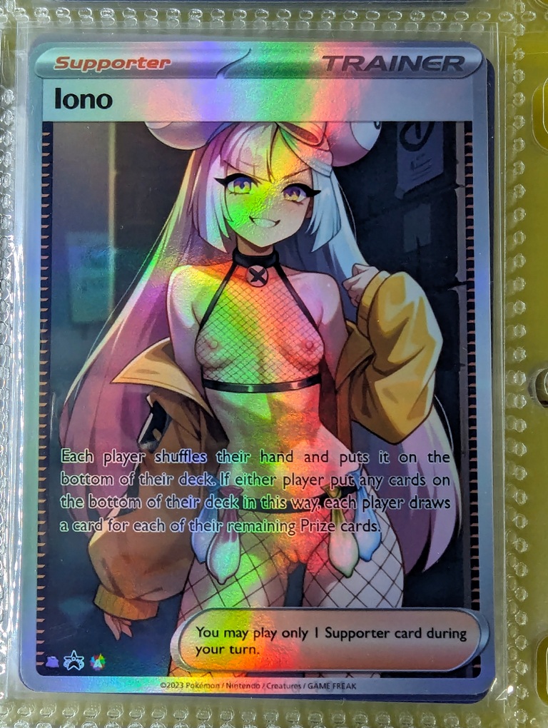 B5P38-6 Holofoil Sexy Card - Poke Trainer - Iono