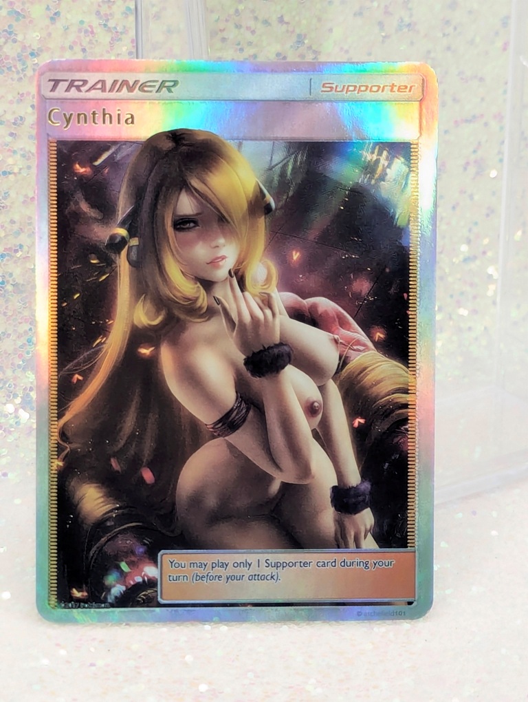 B4P44-9 Holofoil Sexy Card - Poke Trainer Cynthia