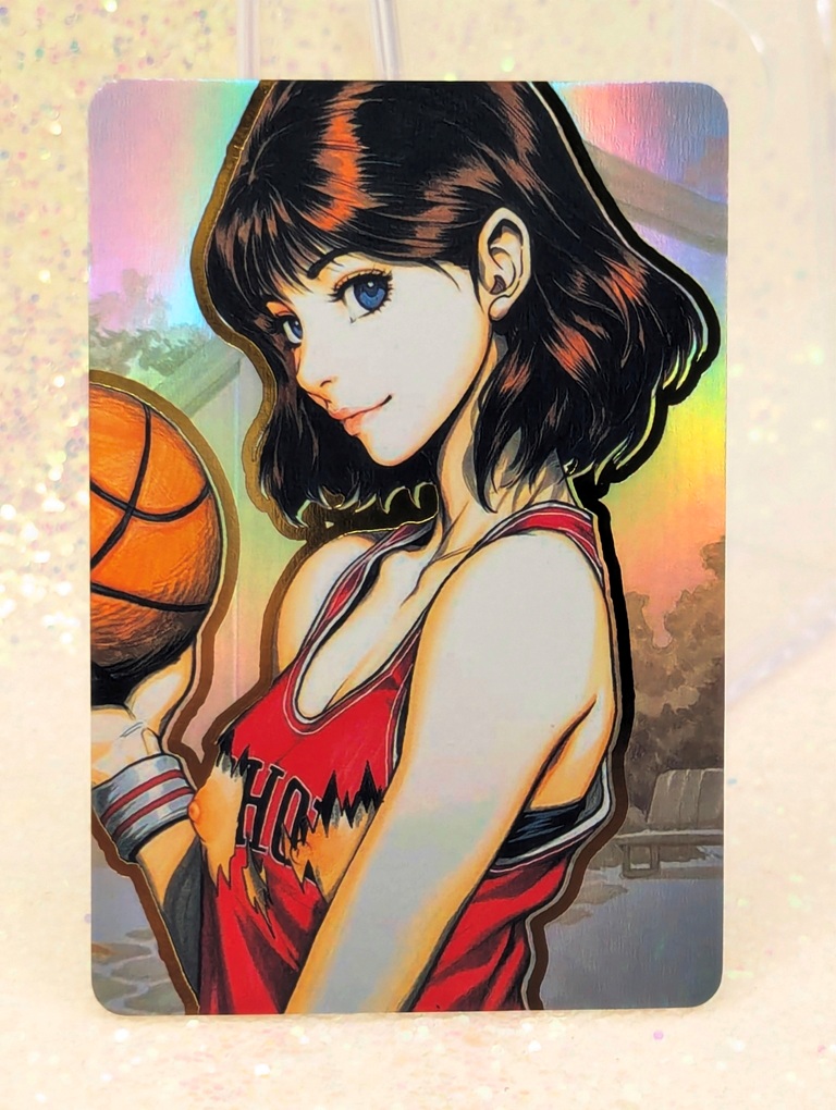 B4P45-3 Holofoil Sexy Card - Portraits - Haruko Akagi