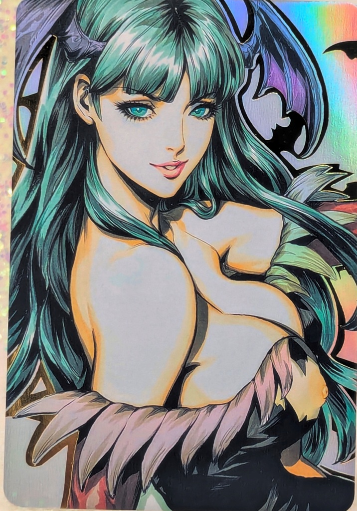 B4P48-1 Holofoil Sexy Card - Portraits -  Morrigan Aensland