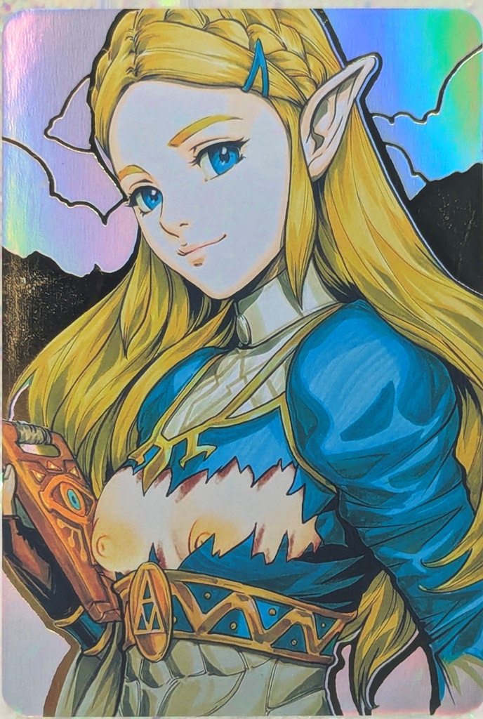 B4P48-9 Holofoil Sexy Card - Portraits - Zelda