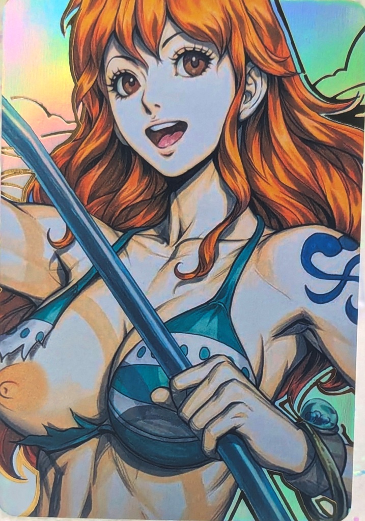 B4P49-6 Holofoil Sexy Card - Portraits - Nami