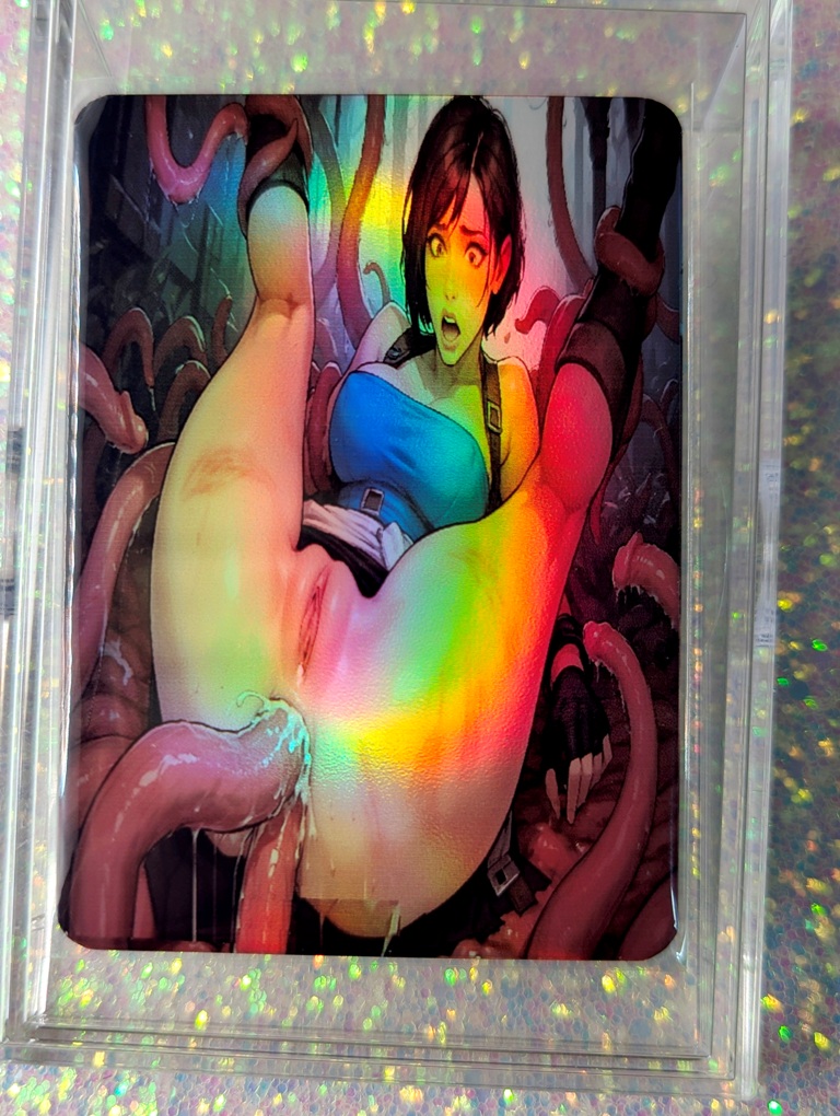 B6P9-4 Double Sided Holofoil - Resident Evil - Jill Valentine