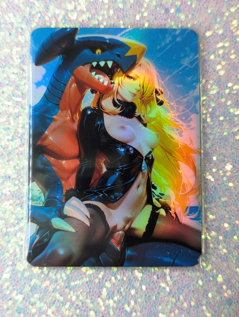 B6P15-5 Double Sided Holofoil - Poke Lewds - Cynthia