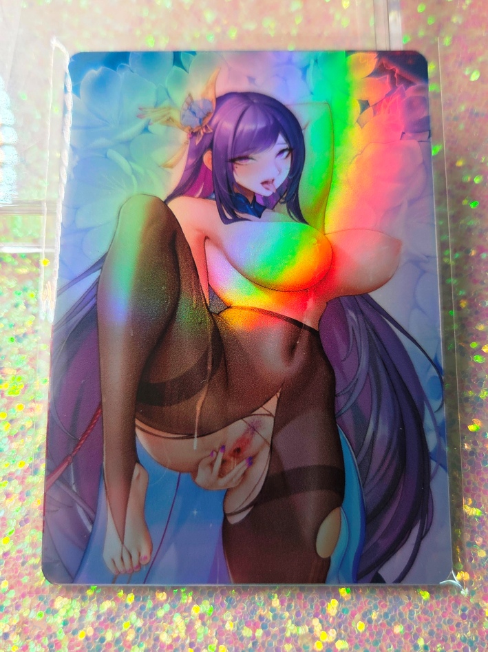B6P32-8 Double Sided Holofoil Senino Series 2 - Raiden Shogun