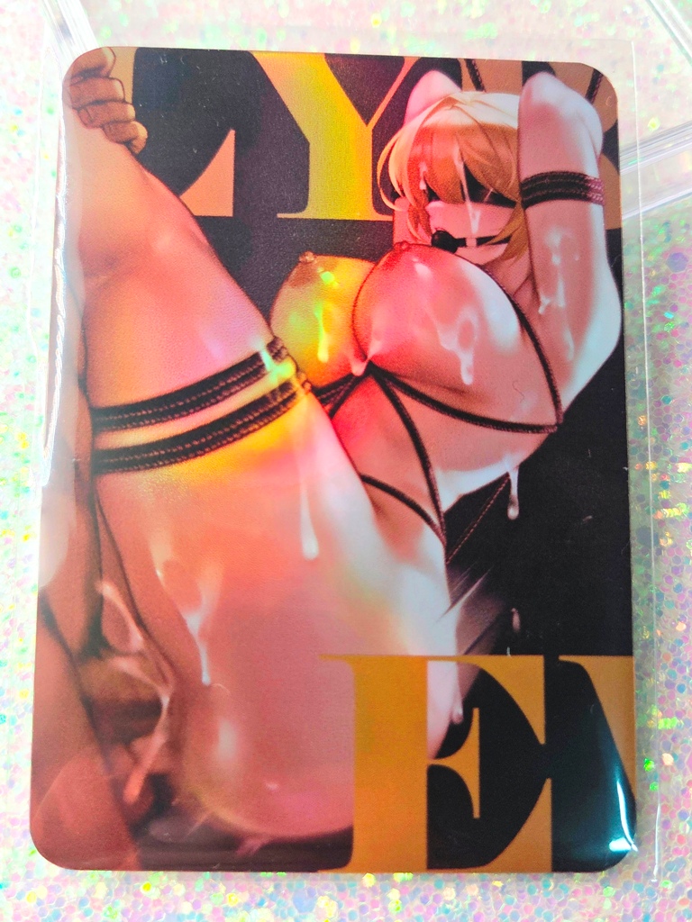 B6P33-1 Double Sided Holofoil Hot Action - Evelyn Chevalier
