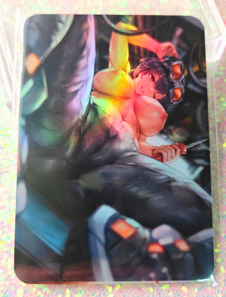 B6P33-6 Double Sided Holofoil Hot Action - Grace Howard
