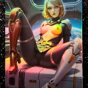 B6P50-4 Holofoil Sexy Card – Star Wars Set 3 - Lana Beniko