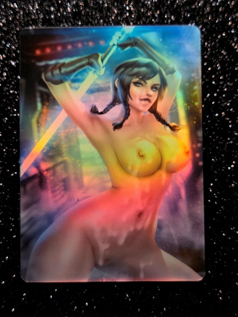 B6P50-7 Holofoil Sexy Card – Star Wars Set 3 - Satele Shan