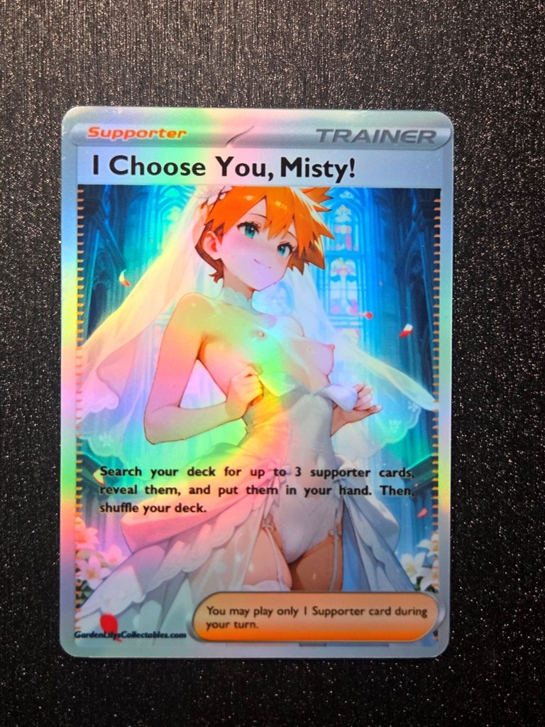 B7P44-6 Poke Trainer Valentine I - Misty
